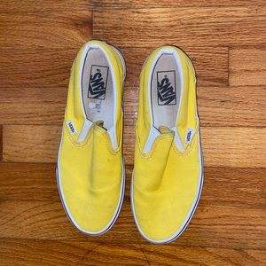 yellow vans